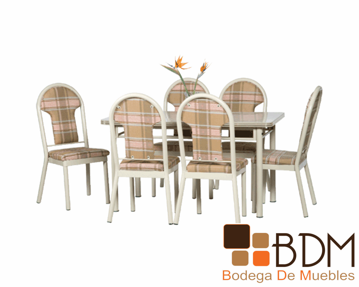Comedor Económico Tubular Viena - Bodega de Muebles | Mueblería Online Comedor Económico Tubular Viena - Bodega de Muebles | Mueblería Online