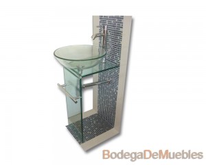 Lavamanos Facia Cristal Cromo Lavamanos Moderno