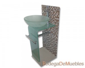 Lavamanos Facia Cristal Cromo Doce Lavamanos Moderno