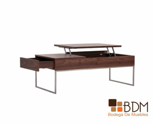 multifuncional mesa de centro, mesa de madera, mesa de centro con compartimientos